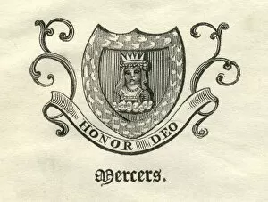 Images Dated 8th March 2013: Worshipful Company of Mercers armorial