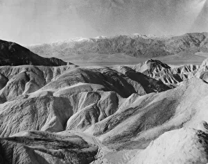 <b class=qtipBold><figcaption>Zabriskie Point</figcaption></b><br>Eroded badlands at Zabriskie Point in Death Valley, California, circa 1935. (Photo by Henry Guttmann/Hulton Archive/Getty Images)<br><em>© 2011 Getty Images</em> Zabriskie Point
