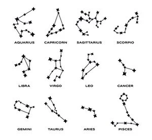 Cosmic Gallery: Zodiac Horoscope Star Signs