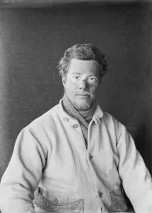 Apsley Cherry-Garrard on his return from the Barrier. January 29th 1912 Apsley Cherry-Garrard on his return from the Barrier. January 29th 1912