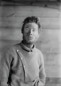 Bernard Day on return from Barrier. December 21 1911 Bernard Day on return from Barrier. December 21 1911