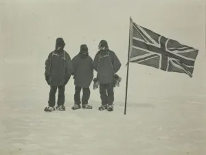 Antarctic Expedition Prints: Print of Shackleton's Nimrod Expedition, 1907-09