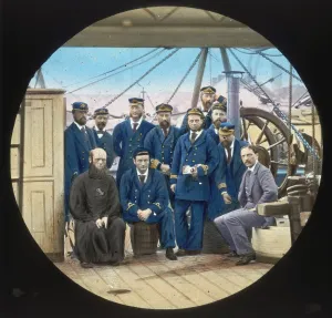 Captain Nares & Officers of the Alert Captain Nares & Officers of the Alert