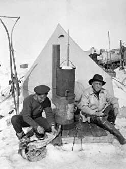 Editor's Picks: Ernest Shackleton and Frank Hurley at Patience Camp
