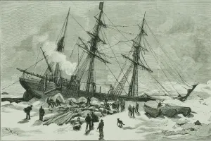 The Sinking of the Eira Print, 1881