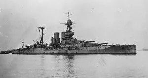 HMS Barham Print - Queen Elizabeth-class Battleship