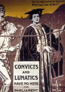 Suffragette Print - Vintage Poster Reproduction