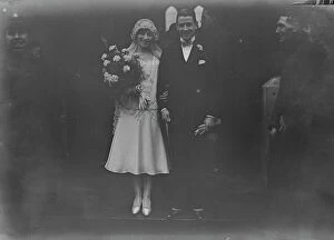 Related Images Gallery: Amateur international married. Edgar Kail was married at St Johns Church, Goose Green