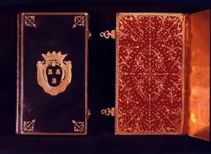 Book with Pompadours Arms, 18th century, French. 1787 Book with Pompadours Arms, 18th century, French. 1787