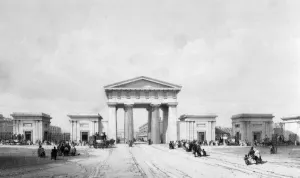 From Bournes Drawings of the London and Birmingham Railway 1839 Euston Grove Station From Bournes Drawings of the London and Birmingham Railway 1839 Euston Grove Station