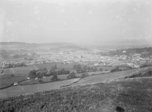 Bridport Gallery: Bridport a market town in Dorset 1925