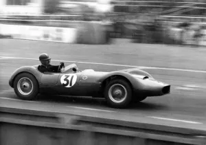British Grand Prix : sports car race, William Archibald Scott Brown (W A Scott Brown) British Grand Prix : sports car race, William Archibald Scott Brown (W A Scott Brown)
