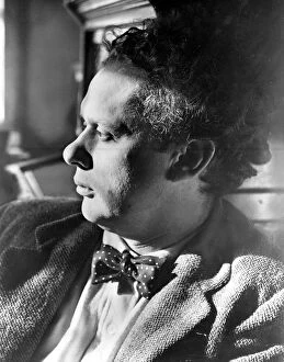 Images Dated 26th July 2005: Dylan Thomas was born in Swansea, Wales, on October 27, 1914. After grammar school