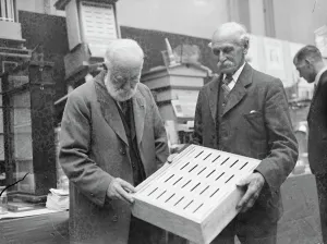 Englands oldest beekeeper, 85-year-old Mr C