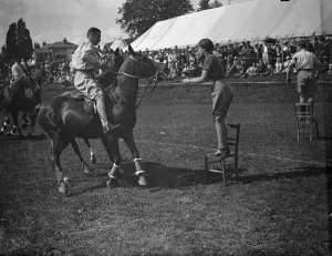 Fancy Dress Steeplechase at Haywards Heath ! Photo Shows : Wearing fancy costume Fancy Dress Steeplechase at Haywards Heath ! Photo Shows : Wearing fancy costume