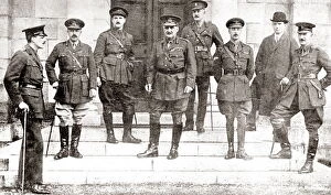 General Sir John Grenfell Maxwell and his staff, Dublin