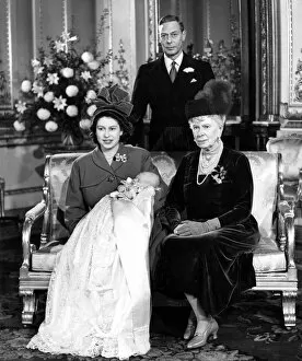 Four generations of the Royal Family Princess Elizabeth (later Queen Elizabeth II)
