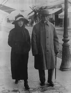 Greek financial magnate to visit London. Sir Basil Zaharoff, the Greek financial magnate Greek financial magnate to visit London. Sir Basil Zaharoff, the Greek financial magnate