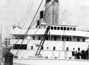 The most important point aboard the Titanic , the bridge The most important point aboard the Titanic , the bridge