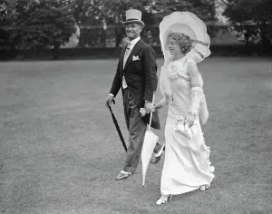 Indian Empire Garden Party at Hurlingham Mrs Grosvenor - Collins ( wife of Major Indian Empire Garden Party at Hurlingham Mrs Grosvenor - Collins ( wife of Major