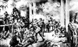 Irish mythology was to gain a glorious new chapter from the Easter rising which the Irish mythology was to gain a glorious new chapter from the Easter rising which the