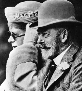 Queen Mary Of Teck Gallery: King George V and Queen Mary undated