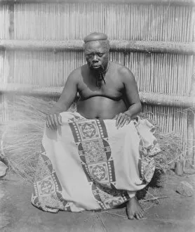 King Sobhusa coming to London. The High Priest of Swaziland. His long finger nails