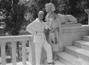 On the Lido Marquis and Marchesa Sommi Picenardo ( MME Vogel of New York ) On the Lido Marquis and Marchesa Sommi Picenardo ( MME Vogel of New York )