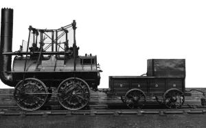 Locomotion No. 1 is to be seen at Darlington Main Line Station and although more than once rebuilt Locomotion No. 1 is to be seen at Darlington Main Line Station and although more than once rebuilt