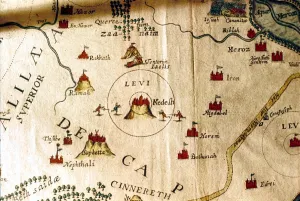 Map of Palestine (drawn by Thomas Fuller - 17th Century) Map of Palestine (drawn by Thomas Fuller - 17th Century)