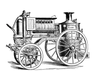 Merryweathers Steam Fire-Engine - Merryweather & Sons of Lambeth, later Greenwich Merryweathers Steam Fire-Engine - Merryweather & Sons of Lambeth, later Greenwich