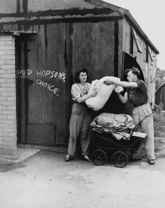 The empty military camps and gun sites were tempting homes for squatters. Twenty The empty military camps and gun sites were tempting homes for squatters. Twenty