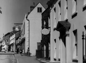 High Street Gallery: National Provincial Bank Swan Street West Malling Kent 1950s