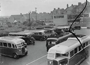 Coaches Collection: An outting for the blind in Bexleyheath, Kent. 17 June 1937