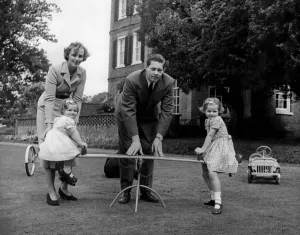 Royal exiles at home in Ayot House in Herefordshire. Ex-King Michael of Romania Royal exiles at home in Ayot House in Herefordshire. Ex-King Michael of Romania
