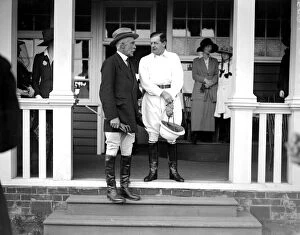Images Dated 9th November 2004: Royal Polo. Admiral Lord Beatty at the Polo Match at Hurlingham. 14 July 1920