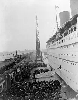 Titanic and Ocean Liners Gallery: The Royal tour of Canada and the USA by King George VI and Queen Elizabeth, 1939 The