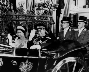 Royal Visit to Canada - Queen in Open Landau Photo Shows: The Queen and Prince Royal Visit to Canada - Queen in Open Landau Photo Shows: The Queen and Prince