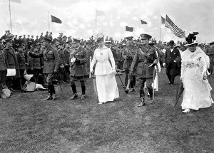 Images Dated 23rd February 2005: The Royal visits to Aldershot. 25 August 1917 George VI (Albert Frederick Arthur