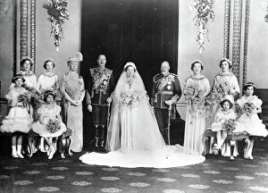 Her Majesty Gallery: Royal wedding. HRH Prince Henry, Duke of Gloucester and Lady Alice Montagu Douglas