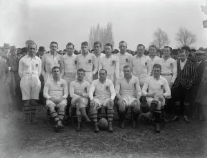 Rugby Match of the Season in the 1922 Five Nations Championship England versuse Rugby Match of the Season in the 1922 Five Nations Championship England versuse