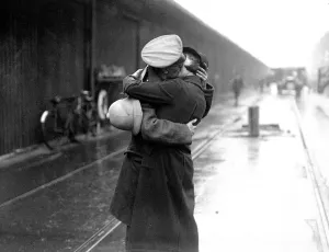 The S . S . Ballarat docked at King George V Dock London bringing troops home for The S . S . Ballarat docked at King George V Dock London bringing troops home for