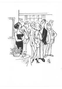 Sax Usually paying little or no attention to political correctness, Sax cartoons are often saucy Sax Usually paying little or no attention to political correctness, Sax cartoons are often saucy
