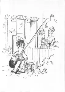 Sax Usually paying little or no attention to political correctness, Sax cartoons are often saucy Sax Usually paying little or no attention to political correctness, Sax cartoons are often saucy