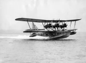 The short Rangoon flying boat used as a training machine by Imperial Airways The short Rangoon flying boat used as a training machine by Imperial Airways