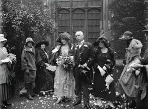 Sir Arthur Carkeek weds. Sir Arthur Carkeek, a big employer at Redruth, Cornwall Sir Arthur Carkeek weds. Sir Arthur Carkeek, a big employer at Redruth, Cornwall