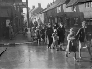 St Josephs School children during a gas mask drill in St Mary Cray, Kent St Josephs School children during a gas mask drill in St Mary Cray, Kent