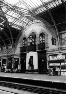 The Station Masters Office Paddington Station 1852-4 by Isambard Kingdom Brunel The Station Masters Office Paddington Station 1852-4 by Isambard Kingdom Brunel