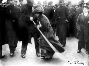 Black Friday Print: Suffragette Arrest, 18 November 1910