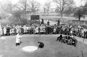 Tinsley Green, Sussex The Champions fight it out on the annual Good Friday Marbles Tinsley Green, Sussex The Champions fight it out on the annual Good Friday Marbles